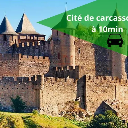 Apartment *le Cocon Bistroquet*oc.keys/terrasse/ Parking Carcassonne
